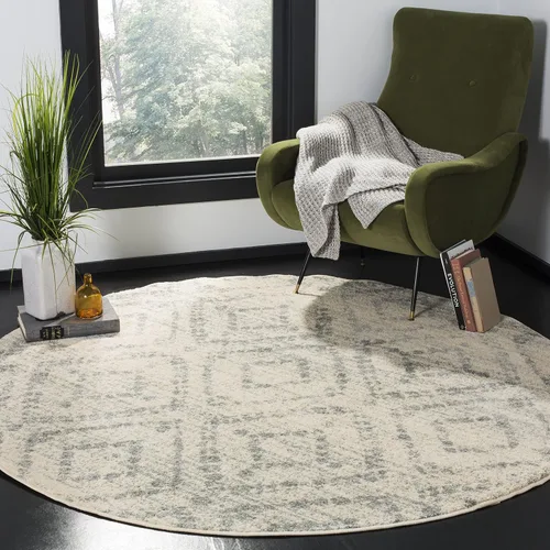 Vista 46 de SAFAVIEH Colección Adirondack Alfombra Decorativa - 2'6" x 4', Negro y Marfil, Diseño Moderno Desgastado, No Desprende Pelusa y Fácil Cuidado, Ideal