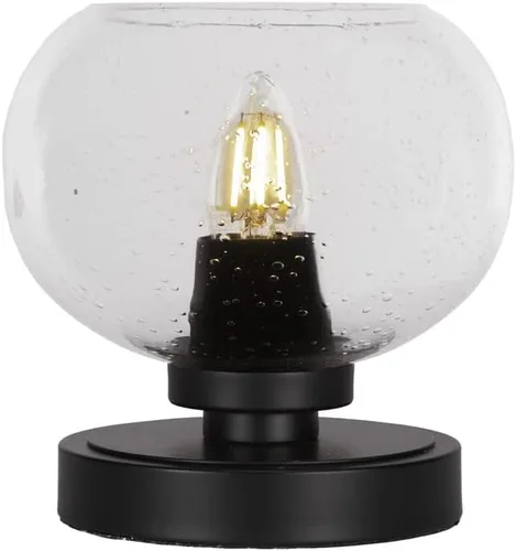 Vista 70 de Luna - Lámpara de mesa con 1 luz en granito oscuro (51-DG-300)