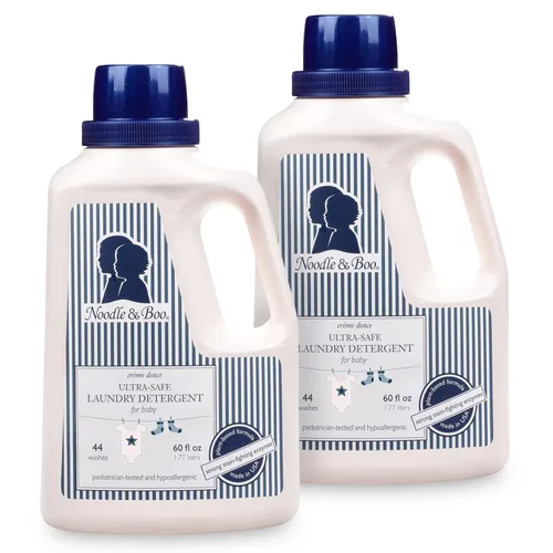 Vista 12 de Noodle & Boo Baby Laundry Essentials - Detergente para ropa ultra seguro