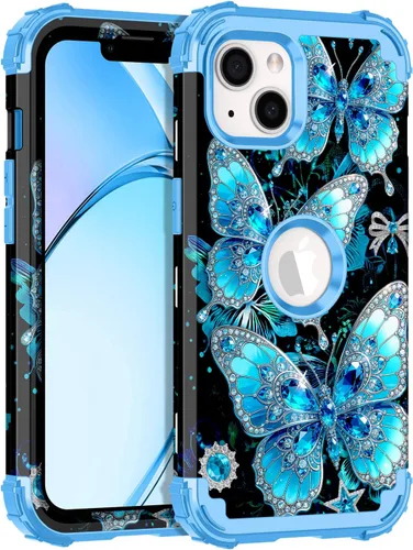 Vista 55 de Rancase Funda para iPhone 11, tres capas de alta resistencia a prueba de golpes, protección de plástico duro + funda protectora de goma de silicona