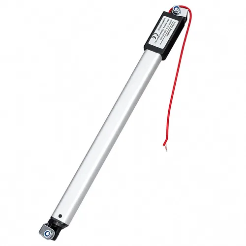 Vista 12 de Mini actuador lineal de 12 V, carrera de 0.4 pulgadas, 40N/9 libras, 0.591 in/s, actuador micro lineal impermeable IP54 con soportes de montaje