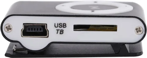 Vista 6 de Reproductor de música portátil con batería de larga duración, reproductor MP3 de aleación de aluminio para un sonido claro, incluye auriculares