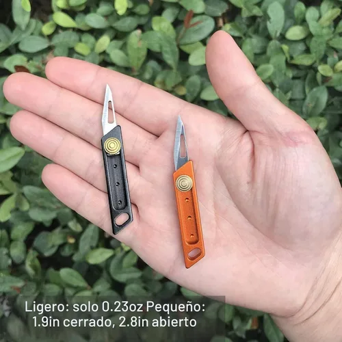 Vista 5 de Paquete de 2 mini cortadores de caja de cuchillos utilitarios