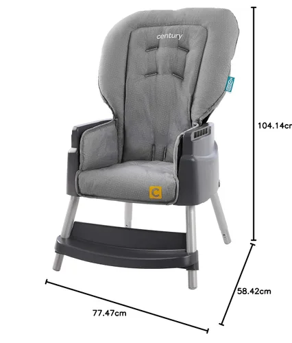 Vista 12 de Century Dine On - Silla alta 4 en 1 Crece con el niño, con 4 modos, modelo Metro