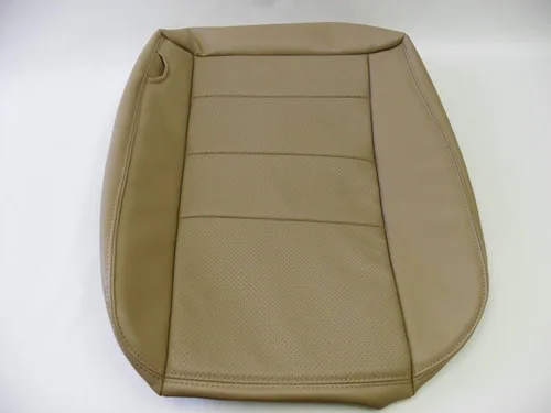 Vista 2 de 2002 a 07 para Ford F250 Lariat Driver & Passenger Bottom Seat Covers TAN Perforated