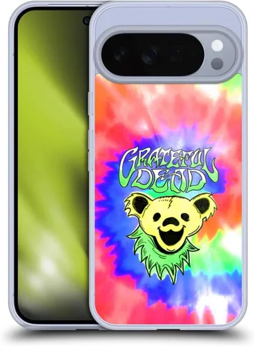 Vista 170 de Head Case Designs Funda de gel con licencia oficial de Grateful Dead Bear Trends [protección de grado militar] compatible con Google Pixel 3