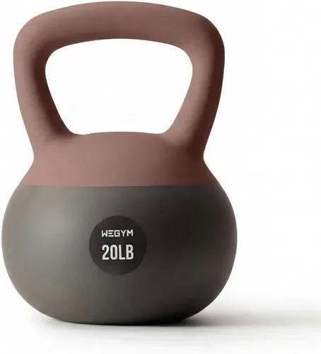Vista 10 de WeGym Mancuernas suaves con base resistente a impactos acolchada y mango antideslizante de agarre ancho para entrenamientos en casa, levantamiento