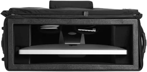 Vista 3 de Tenba Caja de aire para equipo de computadora de transporte para Apple iMac de 27 pulgadas con ruedas (634-725)