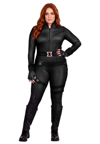 Vista 2 de Disfraz Plus Size Premium Marvel Black Widow para Mujer Multicolor