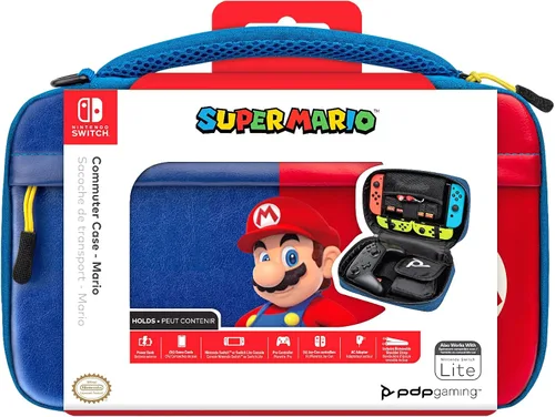 Vista 11 de PDP Gaming Commuter Case with Carrying Handle & Removeable Shoulder Strap - Nintendo Switch