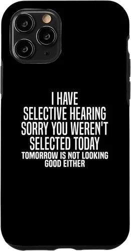 Vista 27 de iPhone 16 Funny Sarcastic Humor Quote Joke Saying Gifts for Men Women Case