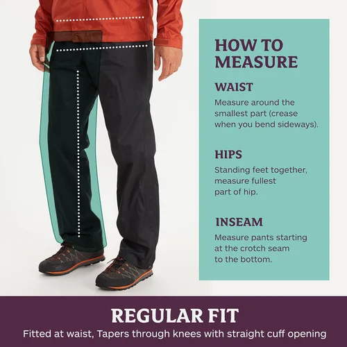 Vista 6 de MARMOT Pantalón PreCip con cremallera completa para hombre