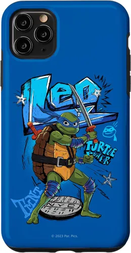 Vista 13 de Teenage Mutant Ninja Turtles: Mutant Mayhem Leo Turtle Power - Carcasa para iPhone 17