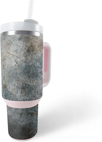 Vista 19 de MightySkins Skin - Vaso de vinilo compatible con Stanley The Quencher H2.0 FlowState de 40 onzas, diseño de rayas marineras, protectora, duradera