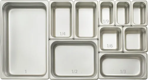 Vista 4 de Winco Bandeja de vapor antiatascos, tamaño completo x 6 pulgadas