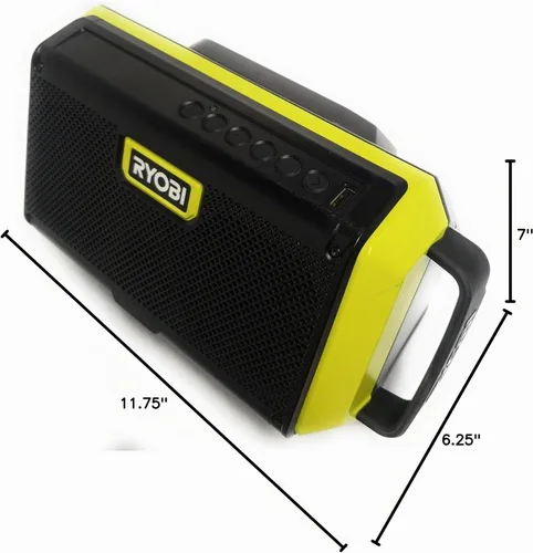 Vista 6 de RYOBI Altavoz Bluetooth ONE+ de 18V (solo herramienta)