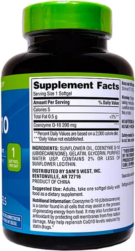 Vista 2 de Miembros Mark CoQ10 200 mg. (180 Recuento.)