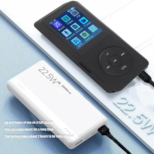 Vista 3 de Reproductor de música multimedia Reproductor de música Apagado rápido Fácil uso portátil 1.8 pulgadas LCD MP4 (negro)