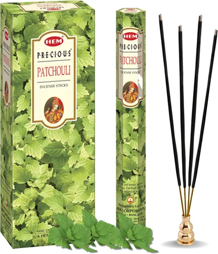 Vista 7 de HEM Precious Jasmine - Varitas de incienso – 120 unidades (6 cajas de 20) Fragancia floral dulce edificante para meditación, oración, relajación