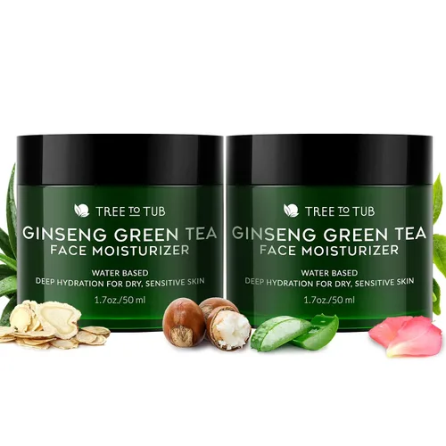 Vista 10 de Tree To Tub Crema facial con vitamina C, hidratante de triple acción con vitamina C para la cara, hidratante facial para mujeres, crema de vitamina