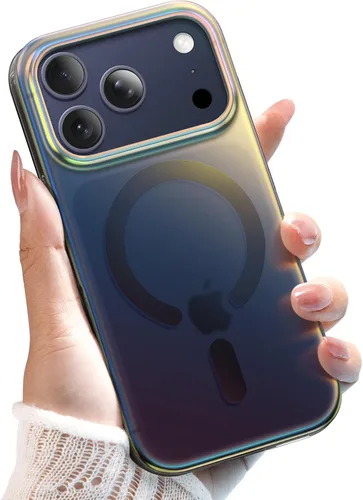 Vista 11 de JETech Funda magnética para iPhone 14, iridiscente