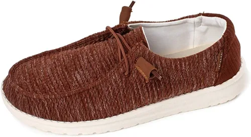 Vista 199 de Hey Dude Wendy - Zapatos de mujer, mocasines sin cordones para mujer, cómodos y ligeros