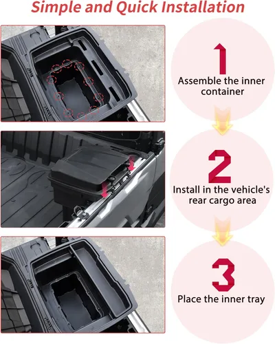 Vista 7 de Caja de carga trasera para Ranger 1500 XD Premium/Northstar 2024