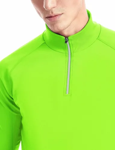 Vista 5 de Zengjo Sudadera de manga larga con cremallera de 14 para hombre