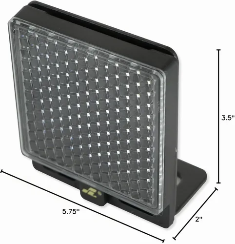 Vista 2 de Seco-Larm E-931-S35RRQ Enforcer Sensor de haz fotoeléctrico montado en la pared interior/exterior con rango de 35 pies