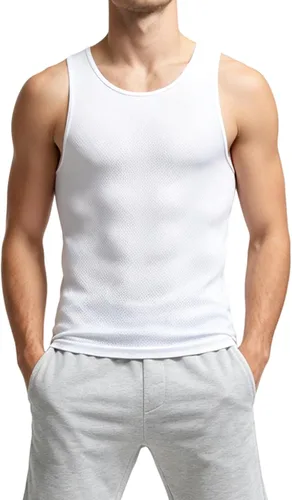 Vista 8 de Santic Ciclismo capa base para hombre Ciclismo Tank Top sin mangas Ciclismo Jersey Undershirt Chaleco de secado rápido estrella Negro-2232