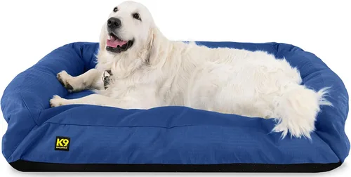 Vista 22 de K9 Ballistics Tough Bolster Cama Sofá Almohada Anidable para Perros para Razas Toy y Extra Pequeñas - Duradera, Resistente al Agua con Funda