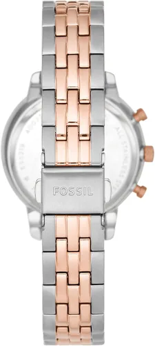 Vista 2 de Fossil Neutra - Reloj cronógrafo de cuarzo de acero inoxidable para mujer