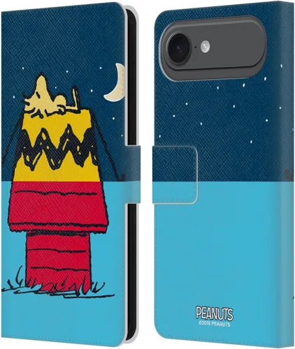 Vista 234 de Head Case Designs Peanuts Charlie & Woodstock Nap Halfs and Laughs - Funda de piel tipo cartera con licencia oficial compatible con Apple iPhone 11