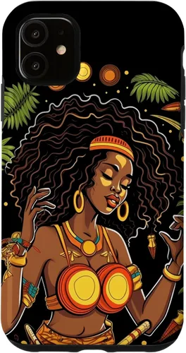 Vista 8 de Funda para iPhone 16 Rasta Reggae Music Cannabis Weed Leaf 420 Rastafarian Women