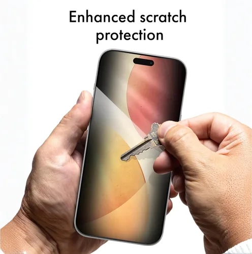 Vista 4 de ZAGG Glass Elite - Protector de pantalla para iPhone 17e, iPhone 14/16e/13/13 Pro, vidrio templado 5 veces más fuerte, resistente a arañazos