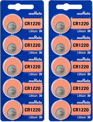 Vista 9 de Murata Batería CR1220 3V Litio Moneda Celda - Reemplaza Sony CR1220 (2 Baterías)
