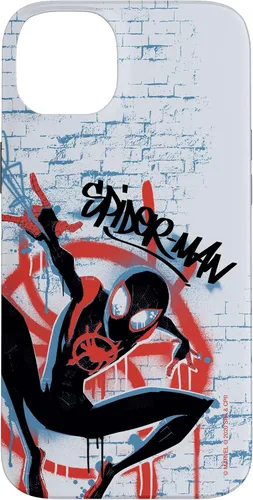 Vista 15 de Marvel Carcasa con graffiti de Spider-Man Into The Spider-Verse para iPhone 17