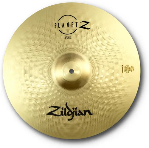 Vista 13 de Zildjian ZP4PK Planet Z - Paquete completo de platillos de 14/16/20 pulgadas Crash and Ride Included, Drum Set Starter Kit for New Players, Bright