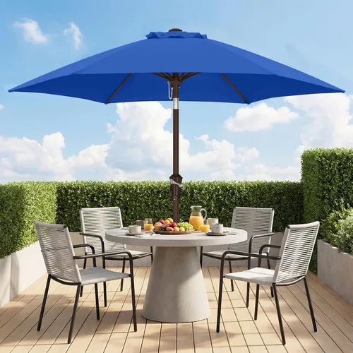 Vista 41 de ABCCANOPY 7.5FT Patio Umbrella Outdoor 6 RibsTable Umbrella(Brown)