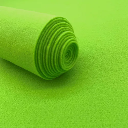 Vista 34 de Tela de fieltro acrílico, color verde manzana, 1 yarda, 72 pulgadas de ancho por 36 pulgadas de largo, fieltro artesanal