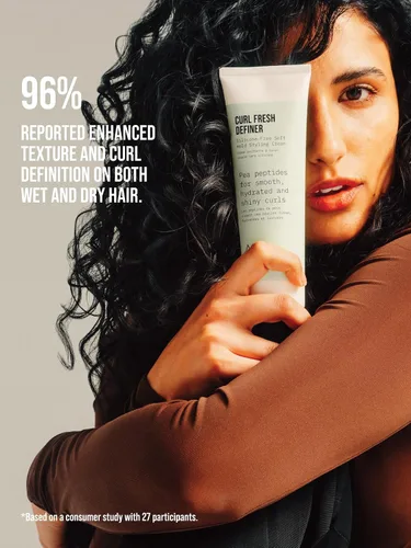 Vista 3 de AG Care CURL FRESH definidor sin silicona suave crema de peinado