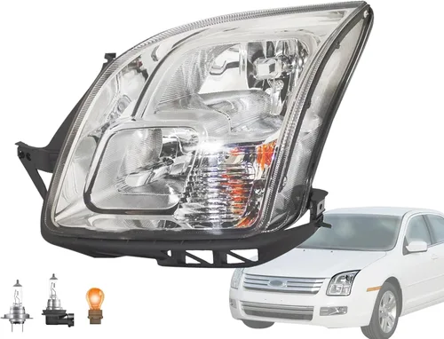 Vista 14 de APA - Conjunto de faros delanteros de repuesto para 2003 2004 2005 03 04 05 Cavalier par de pasajeros derecho y lado izquierdo del conductor Par