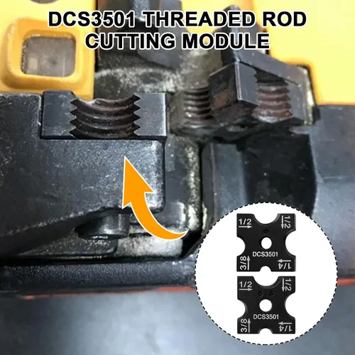 Vista 4 de DCS3501 Juego de troqueles de corte para cortador de varilla roscada DEWALT