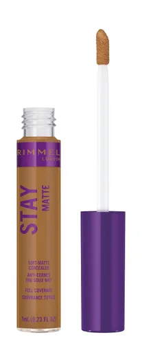 Vista 7 de Rimmel London Stay Matte - 410 Beige - Corrector, 24 horas de uso, control de brillo, combate los radicales libres, 0.23 onzas