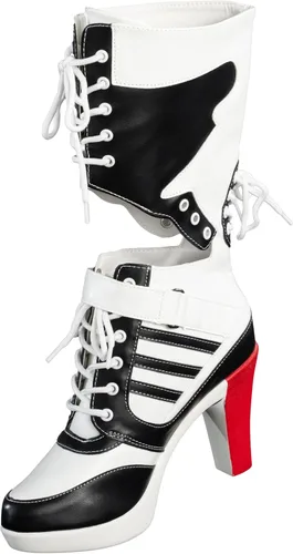 Vista 5 de Botas de tacón alto Harley Girl Villain Squad Halloween disfraz Cosplay