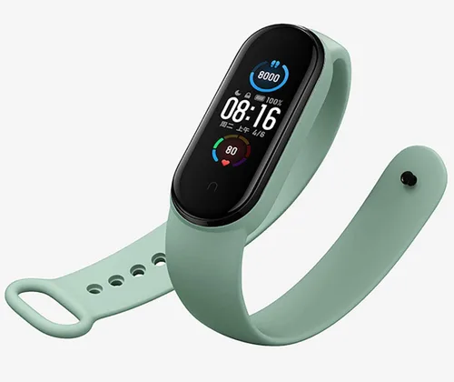Vista 4 de Yuuol - Correas de repuesto compatibles con Xiaomi Mi Band 6 BandXiaomi Mi Band 5 BandAmazfit Band 5, pulseras de silicona suave, correa deportiva
