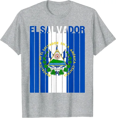 Vista 38 de Camiseta con la bandera de El Salvador
