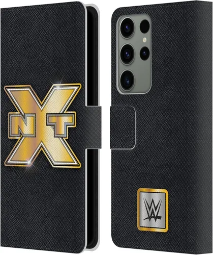 Vista 187 de Head Case Designs Officially Licensed WWE Cruiserweight Champion Title Belts Leather Wallet Case Compatible with Samsung Galaxy A07 4G Campeón