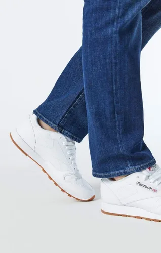 Vista 6 de Mavi Jeans Mens Zach ascenso Regular pierna recta en azul negro Williamsburg