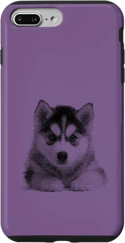 Vista 12 de Chic Husky Puppy for Dog Mom and Paw Parents Case for iPhone XR